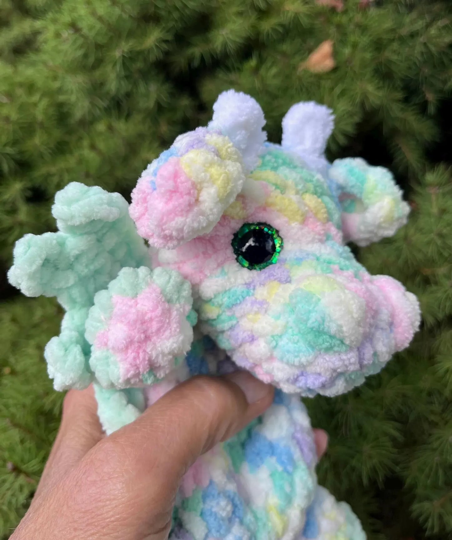 Pastel Dragon Snuggler