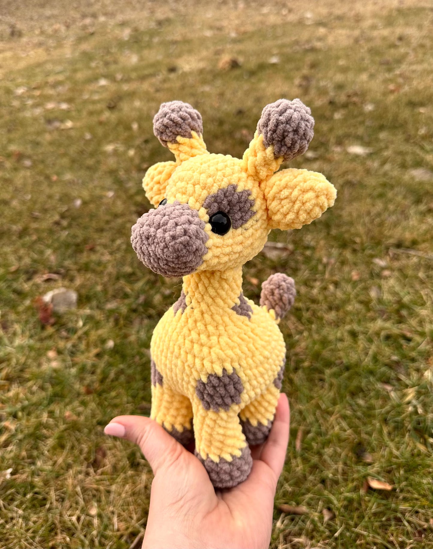 Handmade Crochet Giraffe
