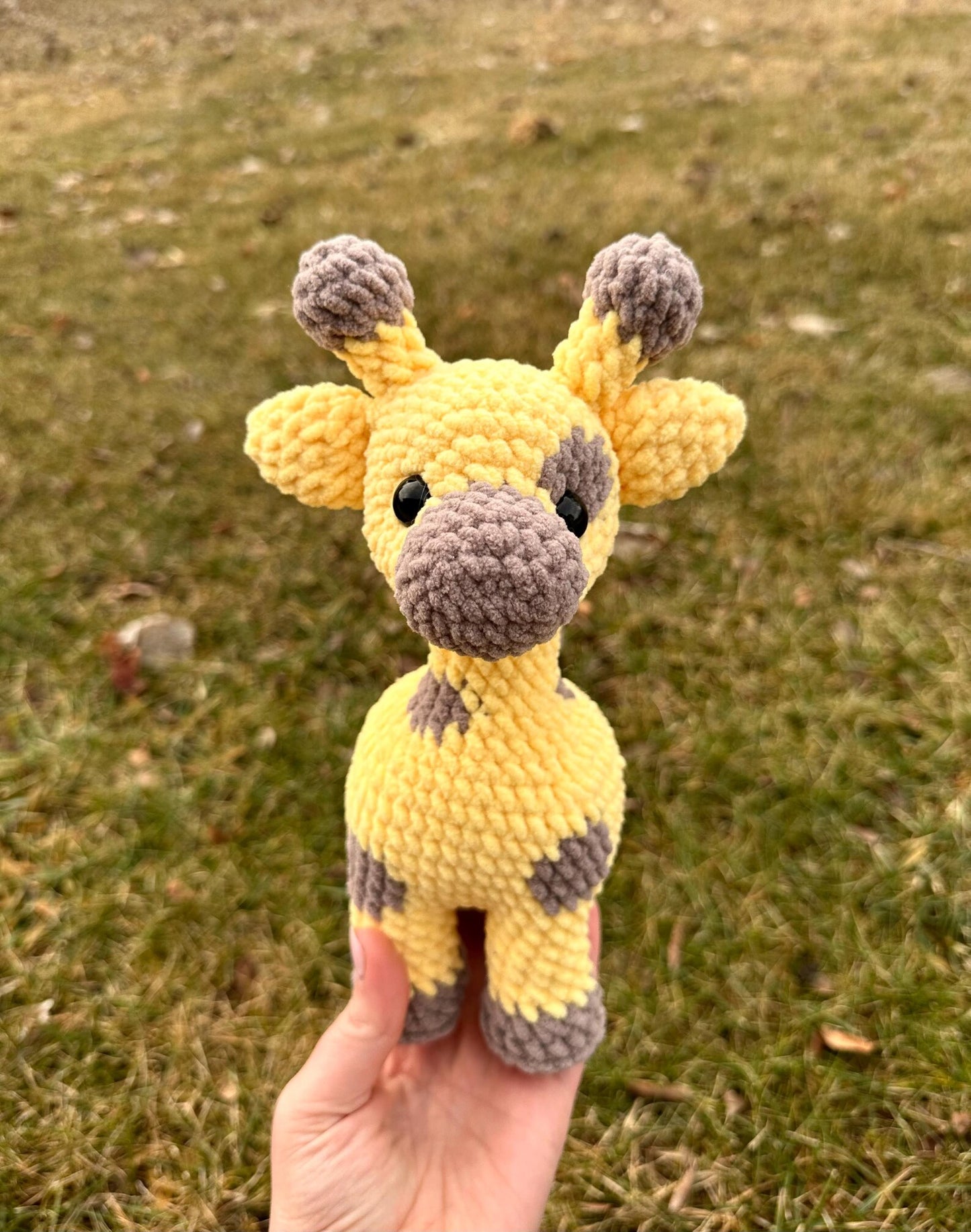 Handmade Crochet Giraffe