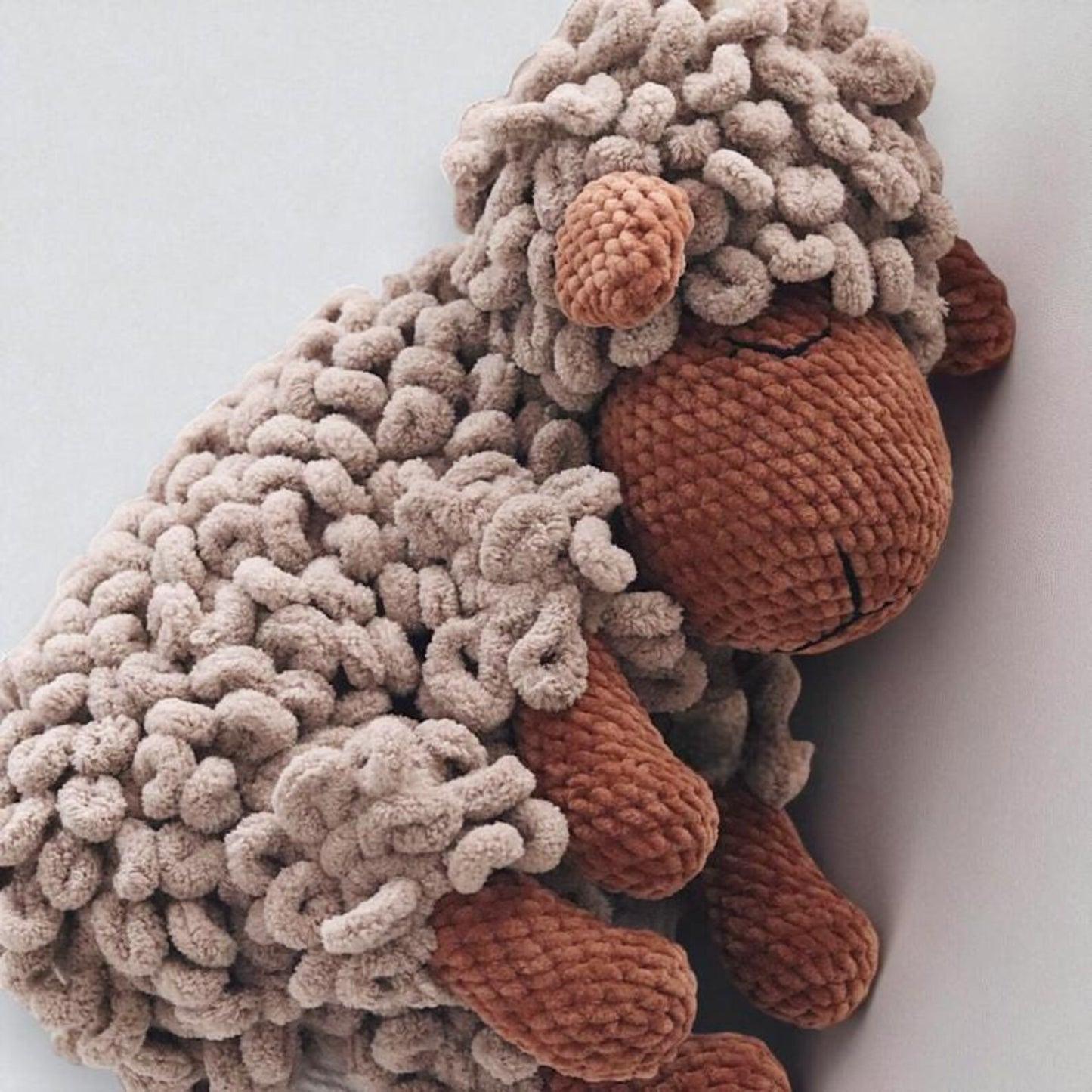 Handmade Crochet Sheep Plush