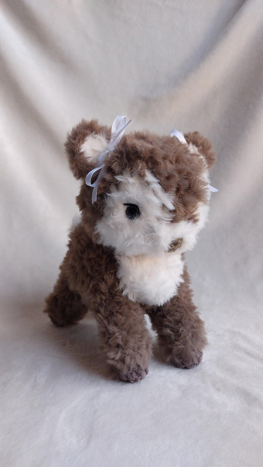 Crochet Fluffy Deer 10.6 inches