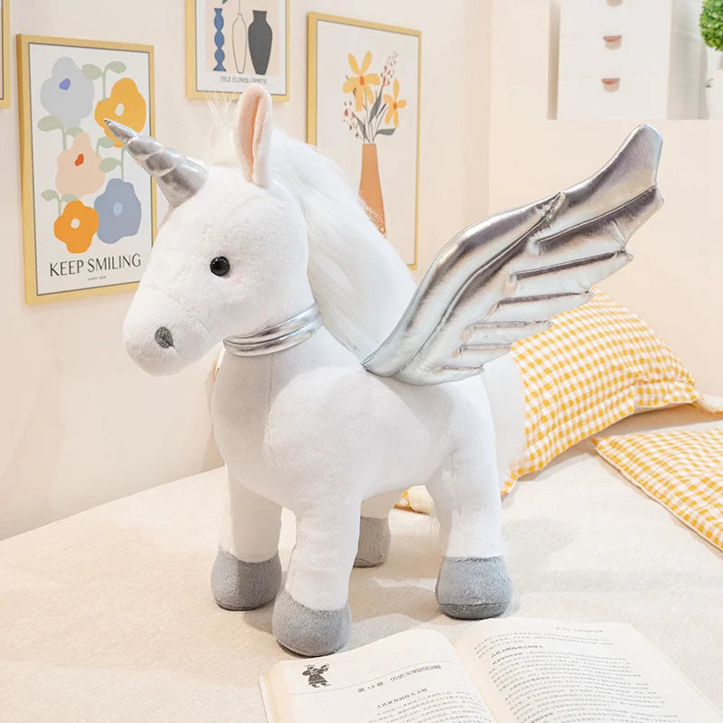 White Plush Unicorn