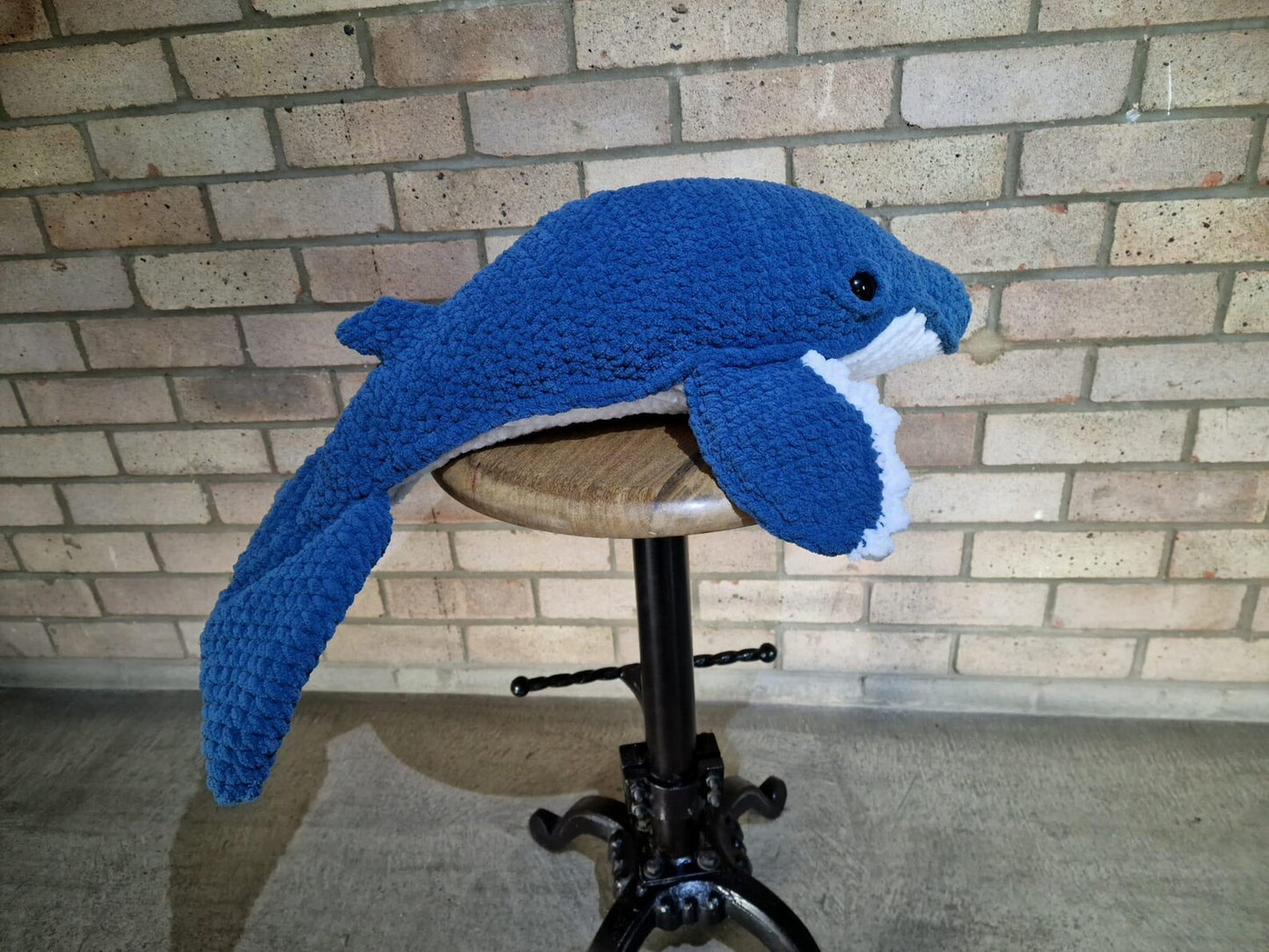 Crochet Whale Plush
