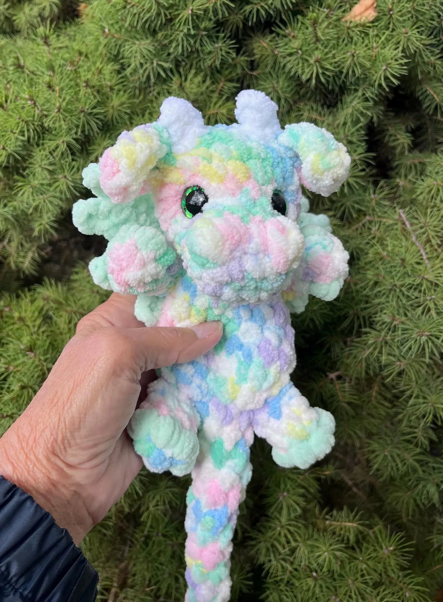 Pastel Dragon Snuggler