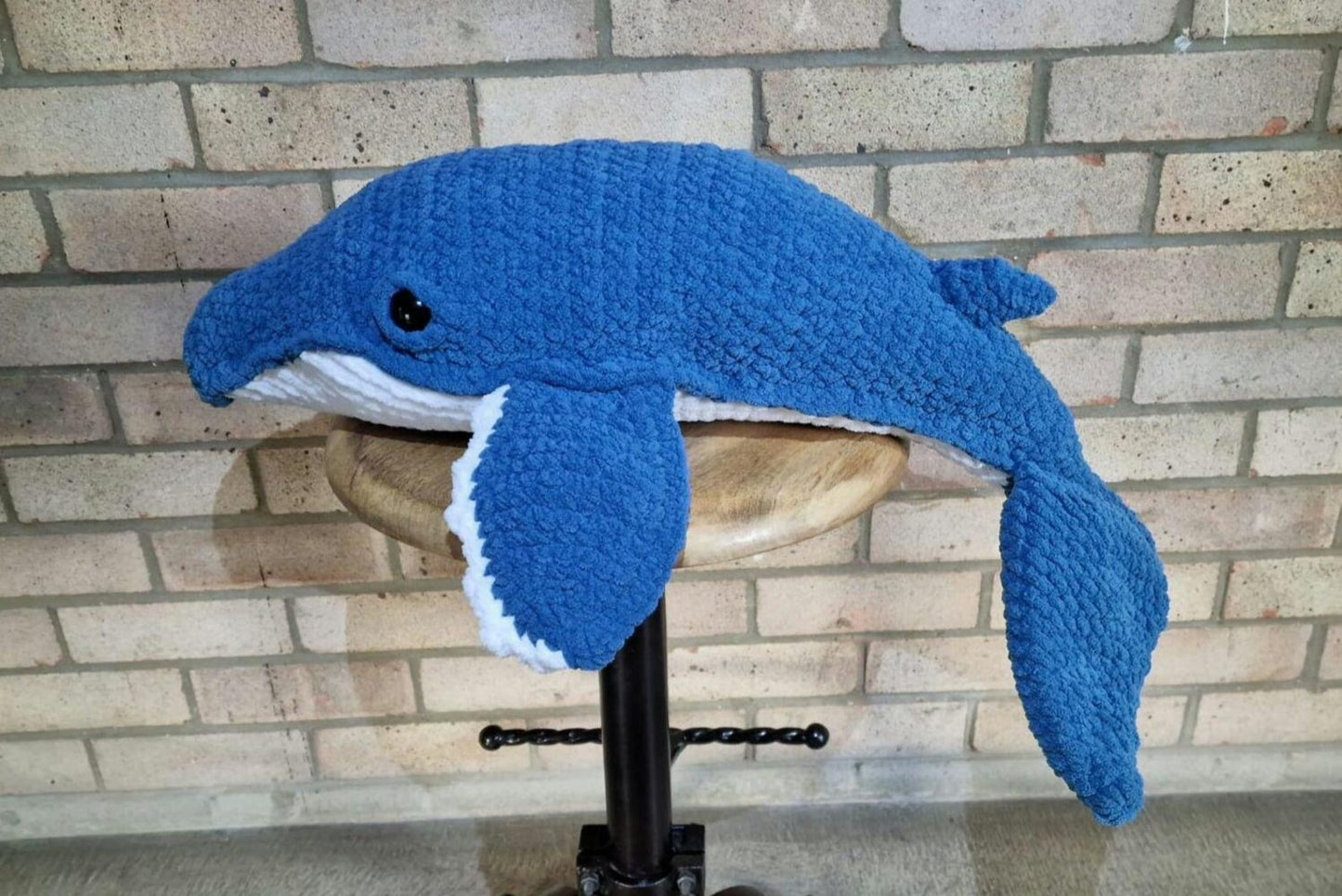 Crochet Whale Plush