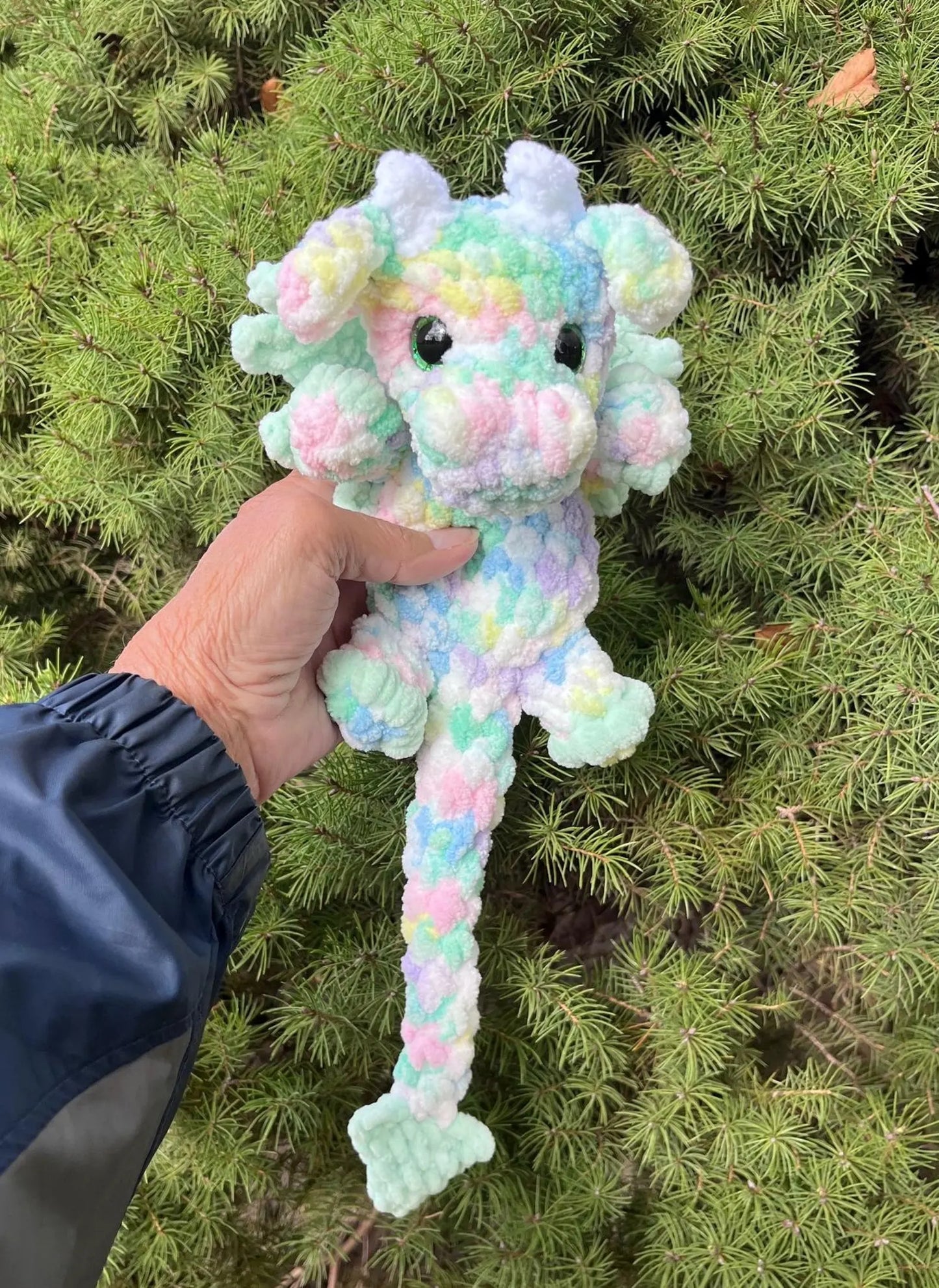 Pastel Dragon Snuggler