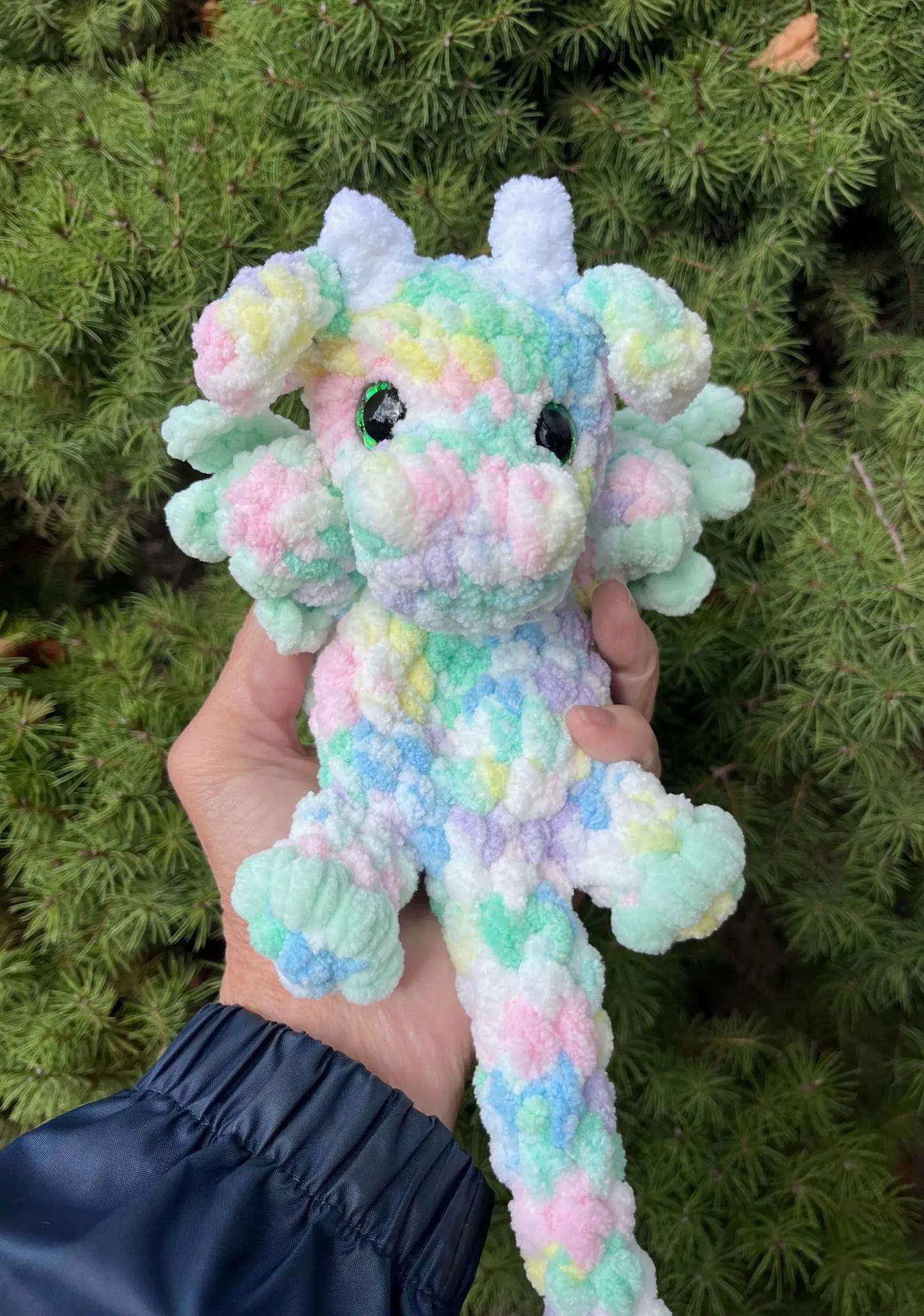 Pastel Dragon Snuggler