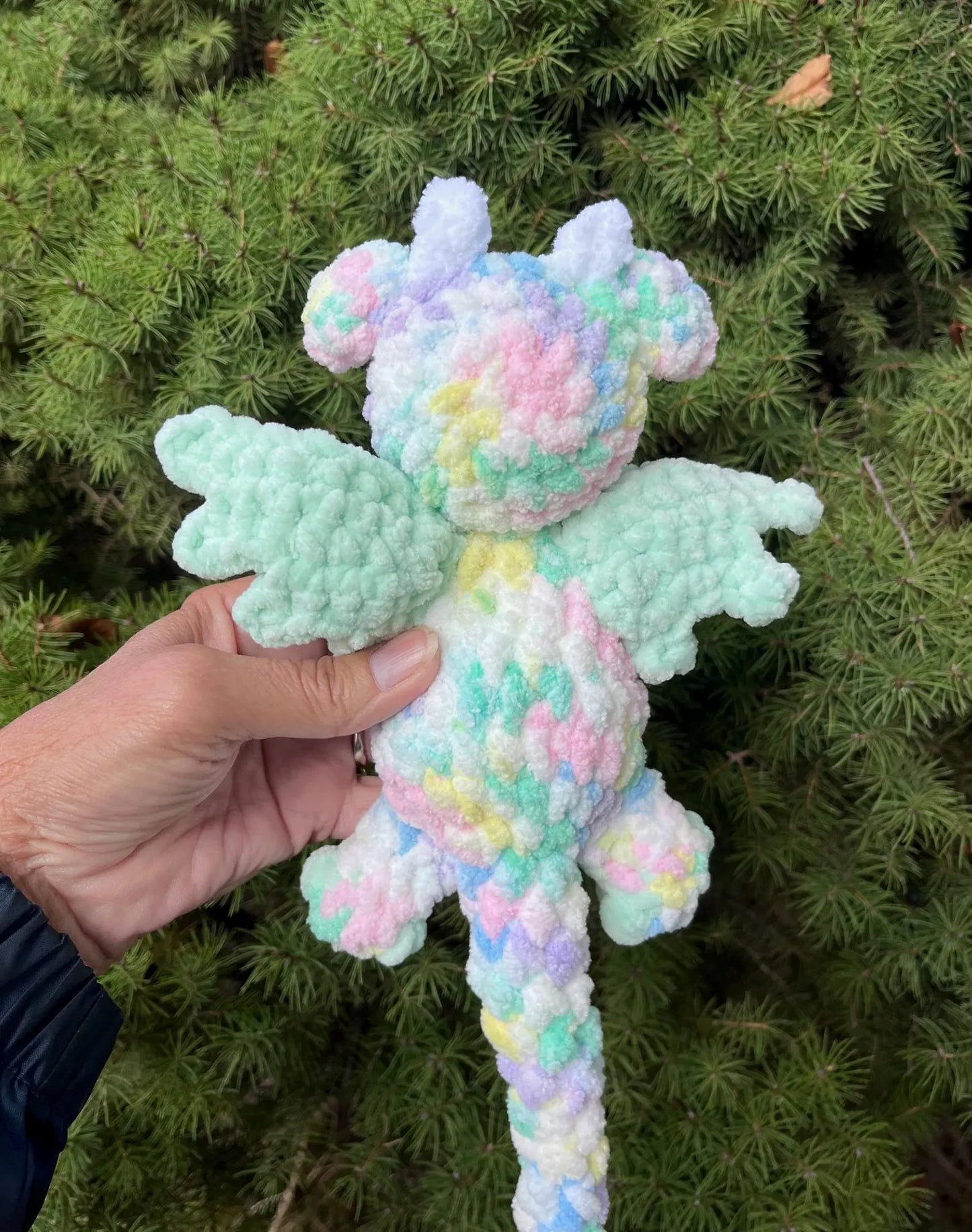 Pastel Dragon Snuggler